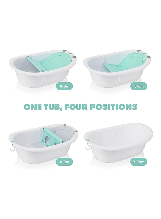 fridababy 4-In-1 Grow With Me Bath Tub For Baby
