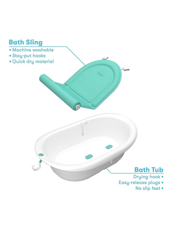 fridababy 4-In-1 Grow With Me Bath Tub For Baby  - Image 3