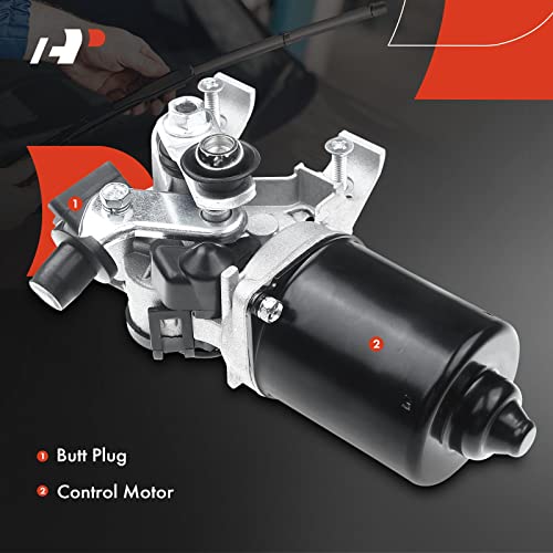 A-Premium Left Hand Drive Windshield Wiper Motor Compatible with Chevrolet Sonic, 2012 2013 2014 2015 2016, 1.6L 1.8L, Replace# 95917201 - Image 4