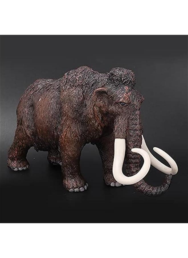 Generic - Mini Wildlife Toy Figurine, Animal Figures, Smooth Soft Surface Design Won't Hurt Kids, Cultivate Children's Animals Knowledge, Plastic Simulated Toy for Home Decoration(Ancient Mammoths) - Image 1