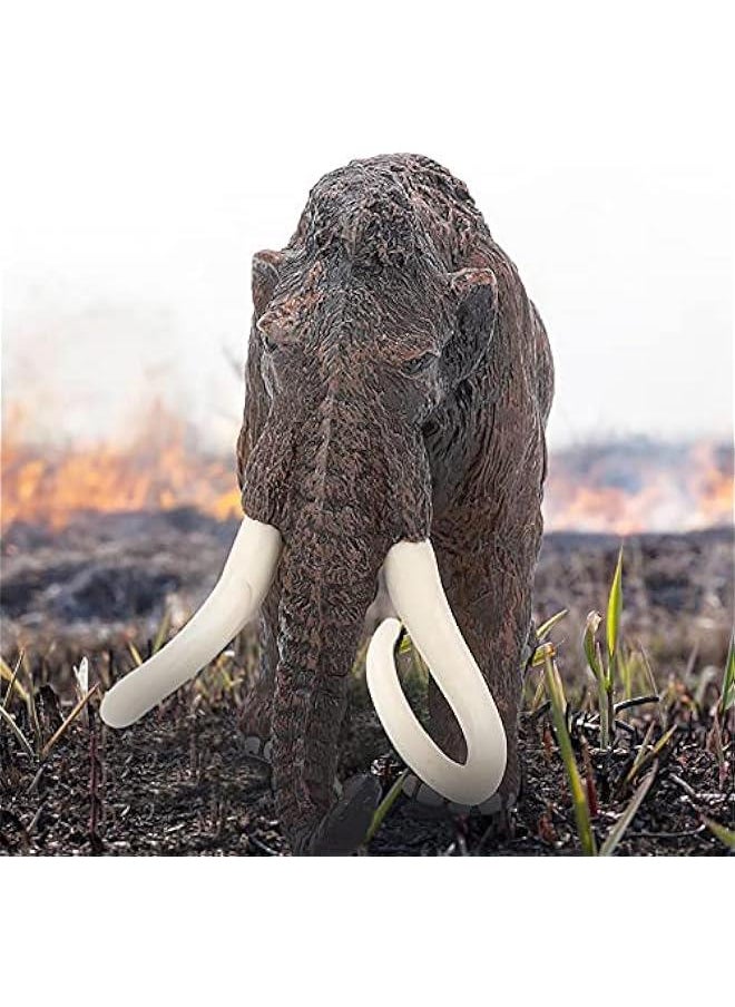 Generic - Mini Wildlife Toy Figurine, Animal Figures, Smooth Soft Surface Design Won't Hurt Kids, Cultivate Children's Animals Knowledge, Plastic Simulated Toy for Home Decoration(Ancient Mammoths) - Image 1