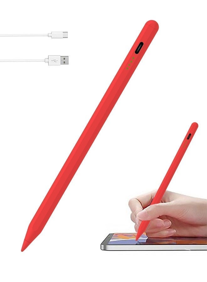 BUPY Universal Active Stylus Pen Compatible with Huawei/Honor/Samsung/Lenovo/Xiaomi and Other Android Smartphone and Tablet Devices Tablet Pen, Red (Not for iPad/iPhone) - Image 5