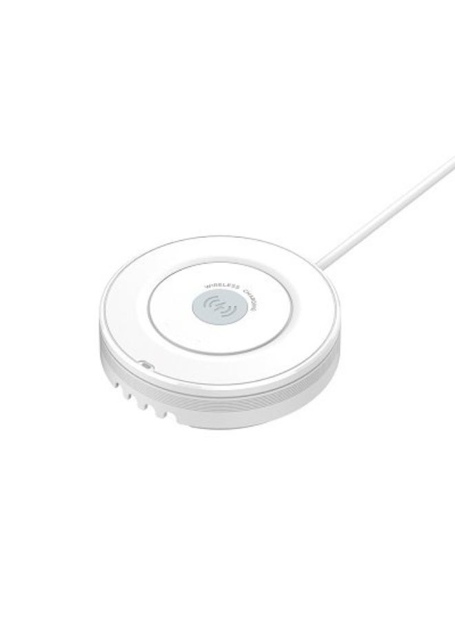 ريبنيو شاحن لاسلكي 32 وات، محطة شحن لاسلكية 5 في 1 مع شاحن لاسلكي معتمد من Qi بقوة 15 وات وشاحن سريع USB-C PD بقوة 32 وات، شاحن محمول متعدد المنافذ لأجهزة iPhone وiPad وSamsung - Image 1