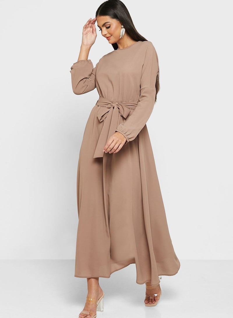 Khizana Belted Maxi Dress  - Image 1