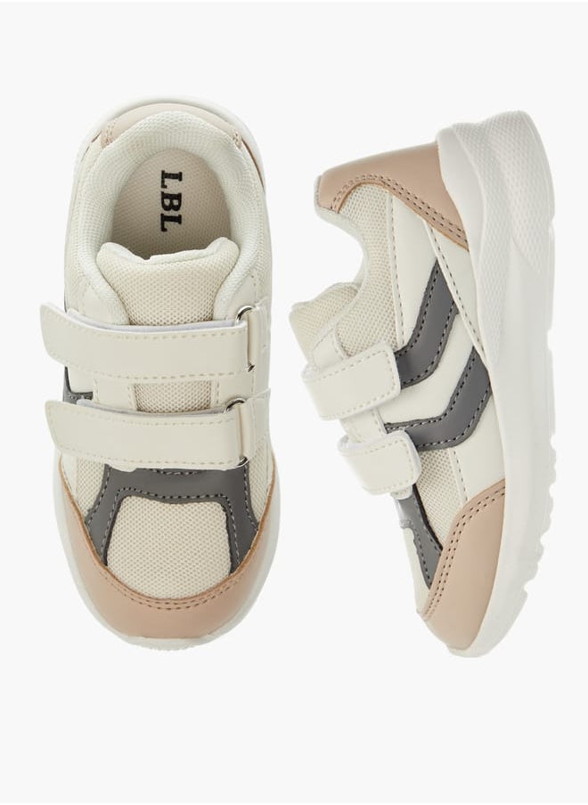 LBL by Shoexpress Boys Panelled Sneakers With Hook And Loop Closure  - Image 2