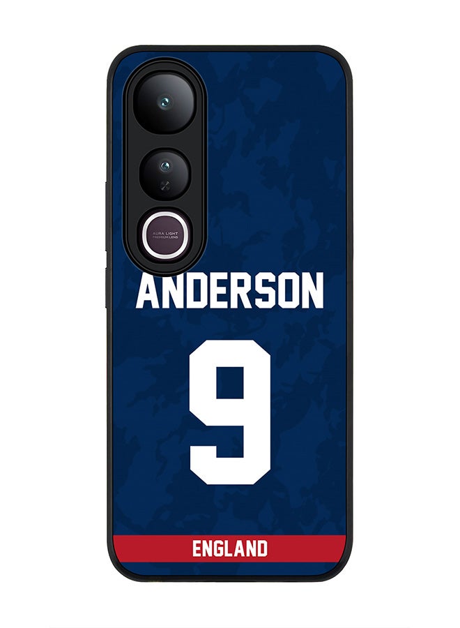 Stylizedd For vivo V50 Lite Case,Slim fit Camera Protection, Shockproof Thin Phone cover  - England James Anderson, Jersey No 9