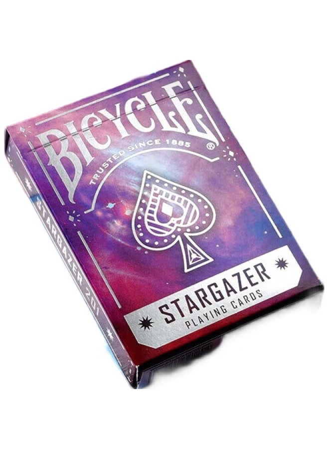 Bicycle Playing Cards, Trendy Magic High-Quality Card Tricks, Star Gazer 201 Crab Nebula, 1 Deck - Image 1