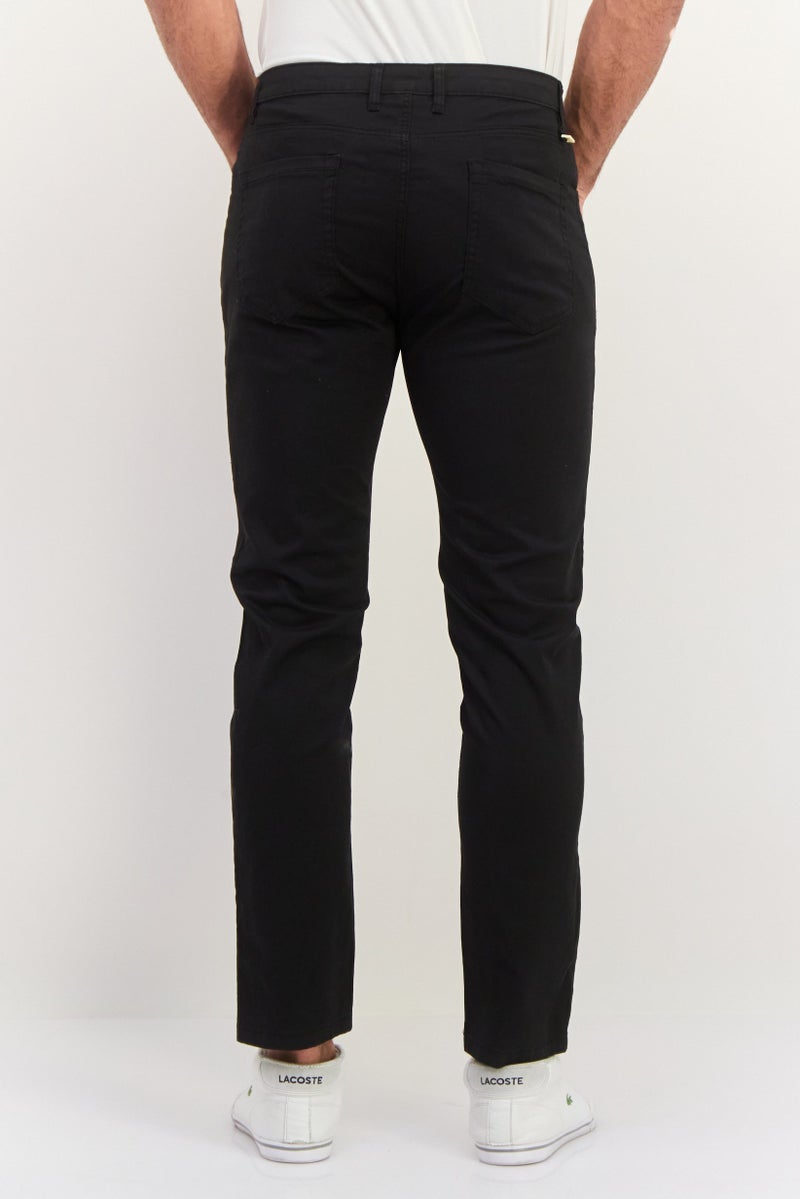 Sorbino بنطلون تشينو رجالي بقصة عادية، أسود - Image 3