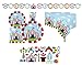 Oojami Circus Party Supplies for 30 Plates Cups Napkins Decorations Includes Dinner Plates Dessert Plates Table Covers Photo Props Happy Birthday Banner - Image 3