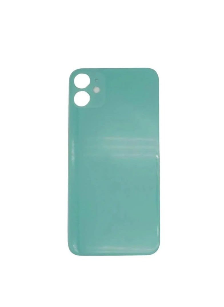 Generic - Replacement Back Glass iphone 11 green - Image 1