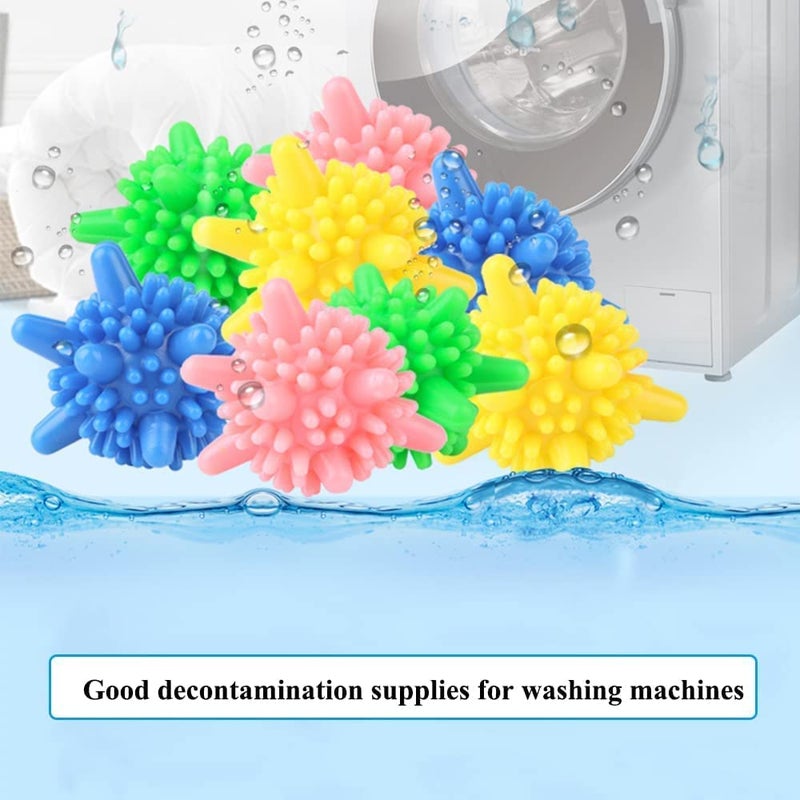 K.B.SALES KB SALES 2 Pcs Washing Machine Hair Filter Cleaning Mesh Bag 10 Pcs Silicone Washing Machine Laundry Balls Dryer Laundry Ball Laundry Balls Washing Ball Tangle Free Cleaning Power Washer Balls - Image 5
