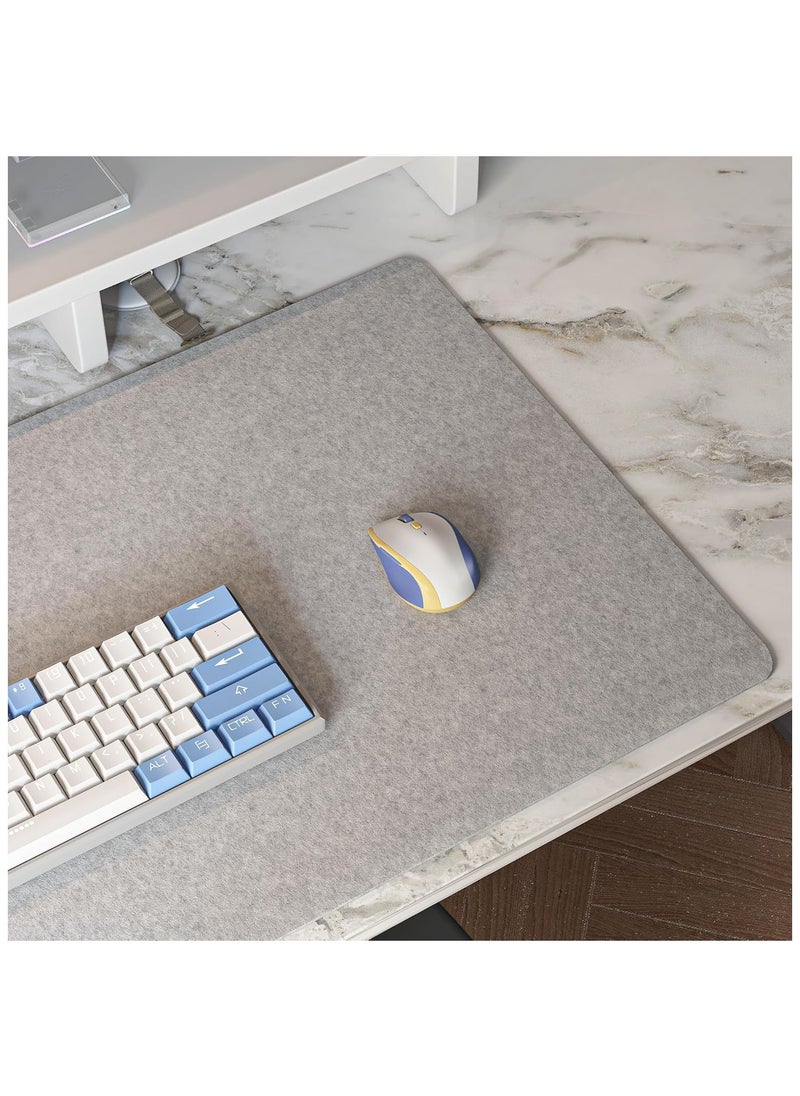 Digipace Mousepad,Non-slip Felt Desk Mat,Mouse base, Grey  - Image 4