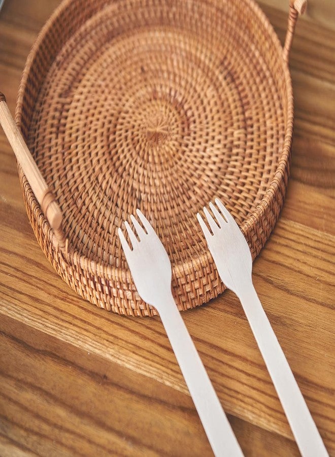 V4L Disposable Wooden Fork Pack of 50 - Image 4