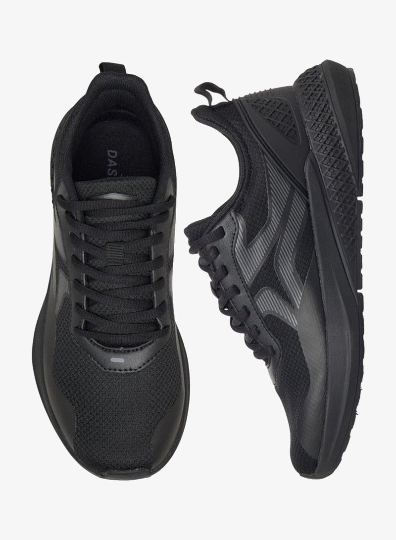 Dash Women Panelled Sports Shoes with Lace-Up Closure - Image 3