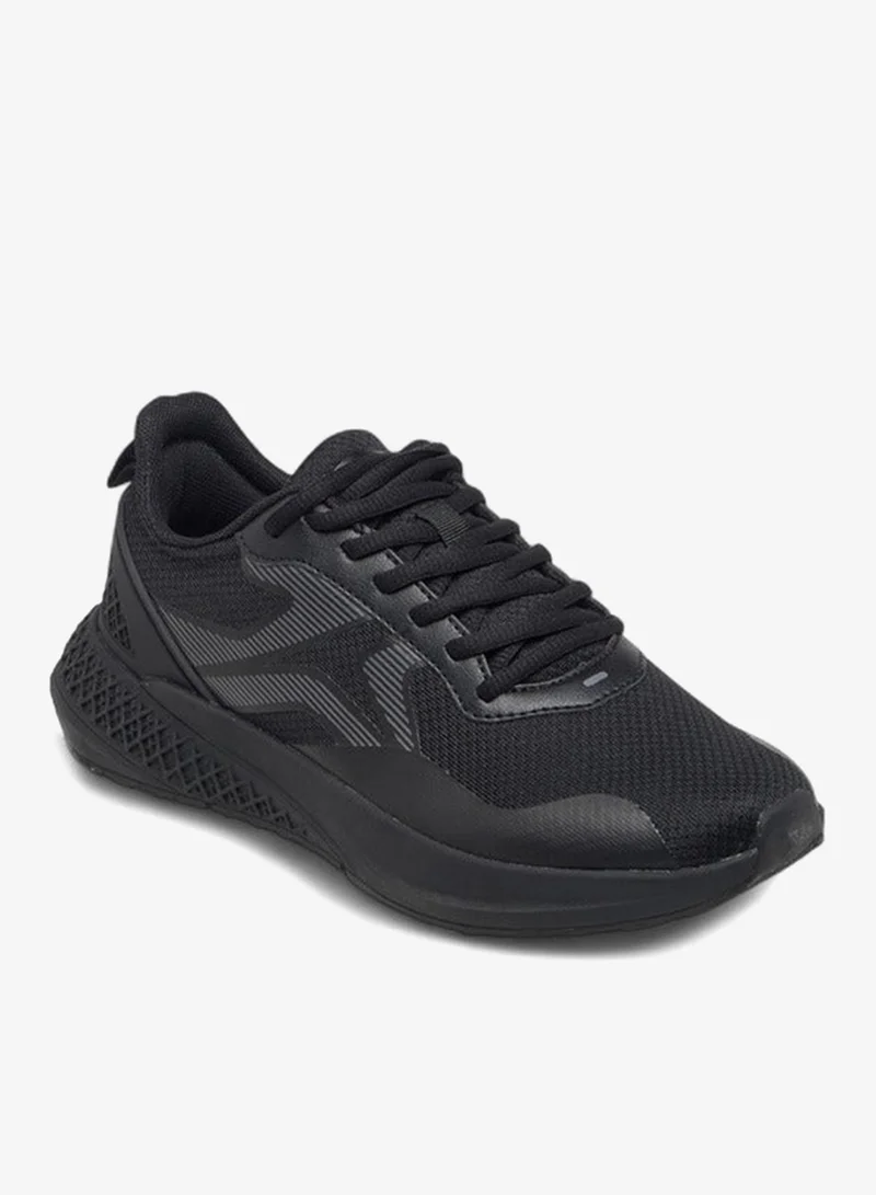 Dash Women Panelled Sports Shoes with Lace-Up Closure