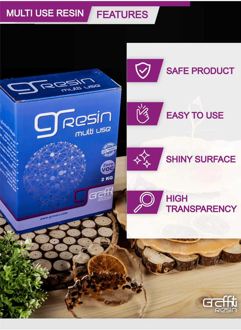 Graffiti Resin - Graffiti Resin Multiuse 2kg - Image 1