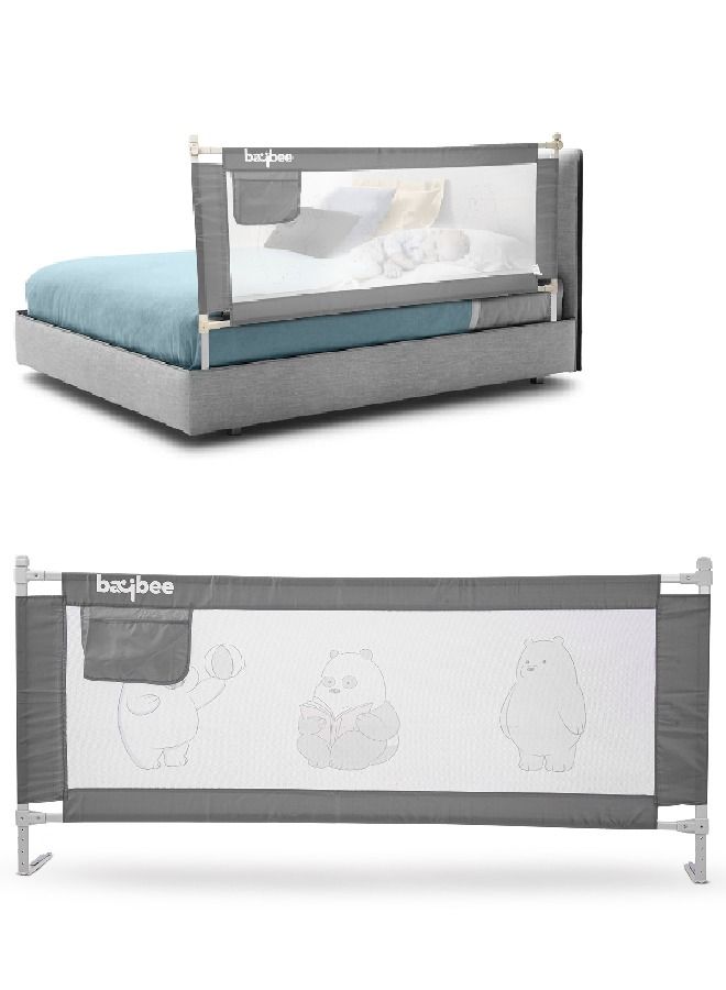 بيبي حاجز واقي للسرير من بايبي للأطفال قابل للحمل وقابل للتعديل لارتفاع السقوط - Image 1