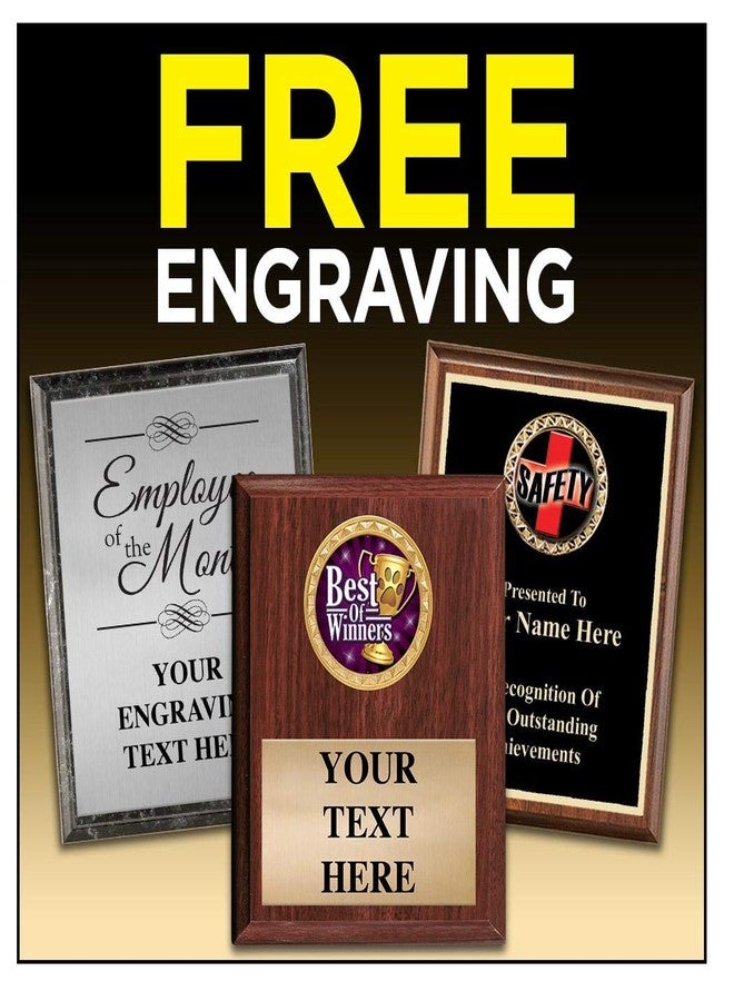 Crown Awards Valedictorian Plaques Make A Great Award & Trophy. You Can Add Your Own Free Engraving. - Image 2