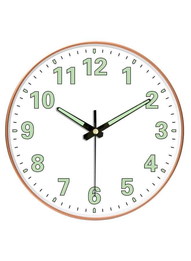 Peng Chuang Pengchuang Light Luxury Luminous Clock Wall Clock Living Room Fashion Modern Simple Quartz Clock Wall-mounted Table Home Clock No Punching - Image 4