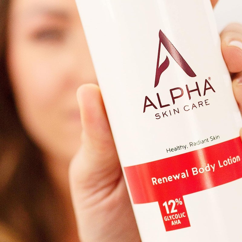 Alpha Skin Care Revitalizing Body Lotion, 12% Glycolic AHA, Simple & Effective Daily Moisturizer Hydroxy Acid, Hydrates & Exfoliates for Soft, Smooth Skin, Anti-Aging, 12 Oz, Pack of 2 - Image 5