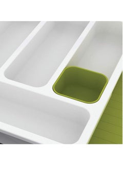 Drawer Store Kitchen Drawer Organizer White/Green  - Image 5