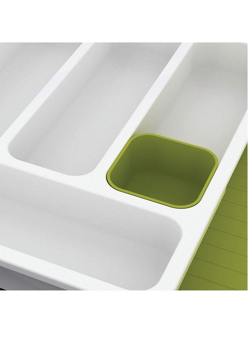 Drawer Store Kitchen Drawer Organizer White/Green  - Image 5