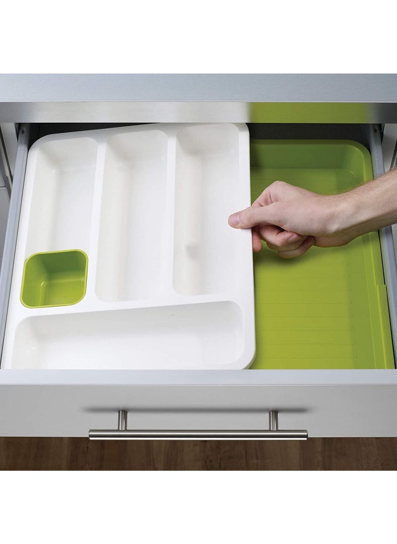 Drawer Store Kitchen Drawer Organizer White/Green  - Image 4