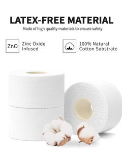 Lemon 2 Pack Athletic Pre Wrap Tape & Self Adhesive Bandage, Premium Athletic Tape Easy Tear Sports Foam Bandage, Sport Pre wrap Athletic Tape for Ankles Wrists Hands Elbows and Knees  - Image 5