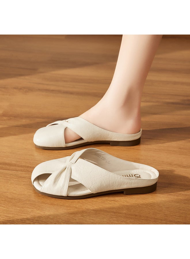 15MINS Belle International Women's Flip Flops 2025 Summer New Twist Knot Sandals Breathable Slippers For Outdoor Wear - Image 4