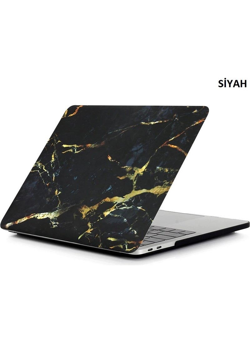 Techmaster Apple MacBook Pro 13 2016 A1706/A1708 Marble Pattern Case Cover 