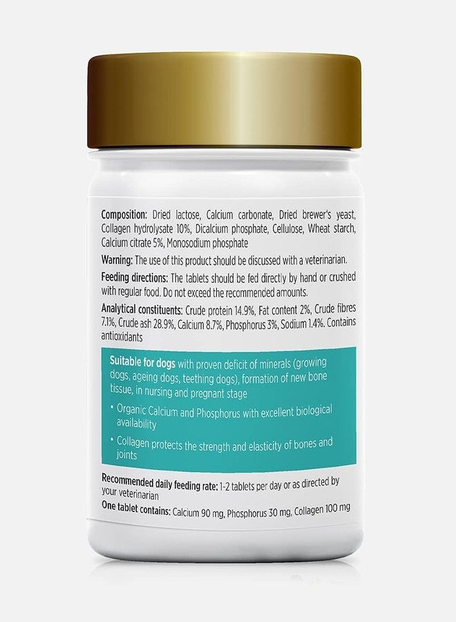 FOR YOUR PETS مكملات Vvaan للكلاب - كال وكولاجين - أقراص الكالسيوم والكولاجين (40 قرصًا) (عبوة واحدة) - Image 2