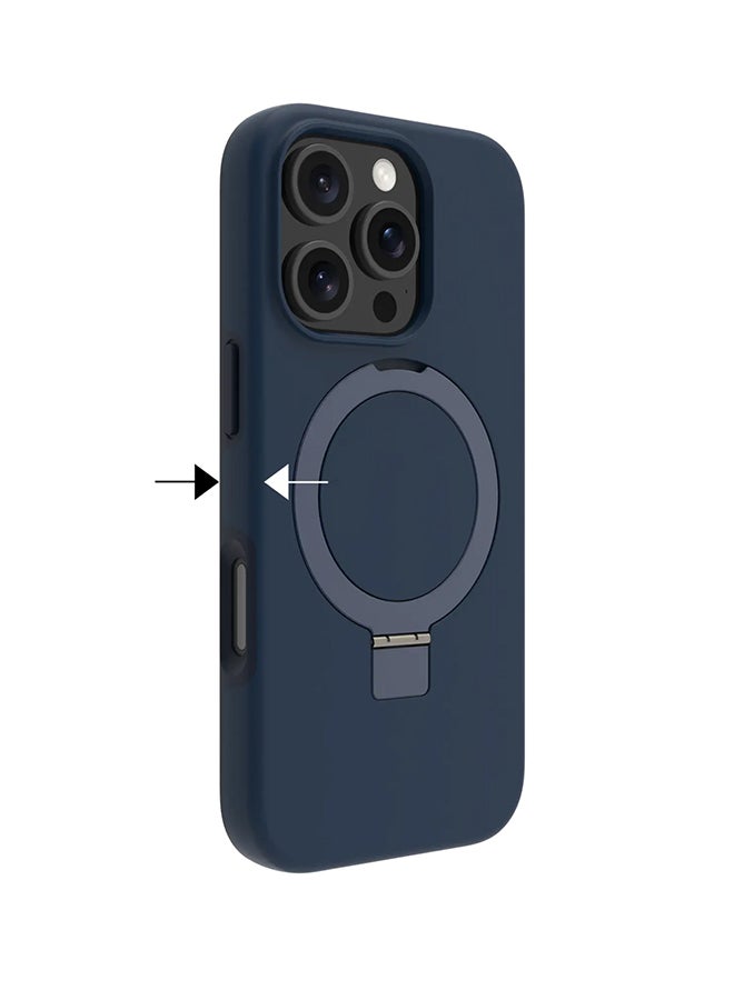 DBRAMANTE1928 Iceland Ultra D30 Magsafe Kickstand Iphone 16 Pro Case Blue - Image 5