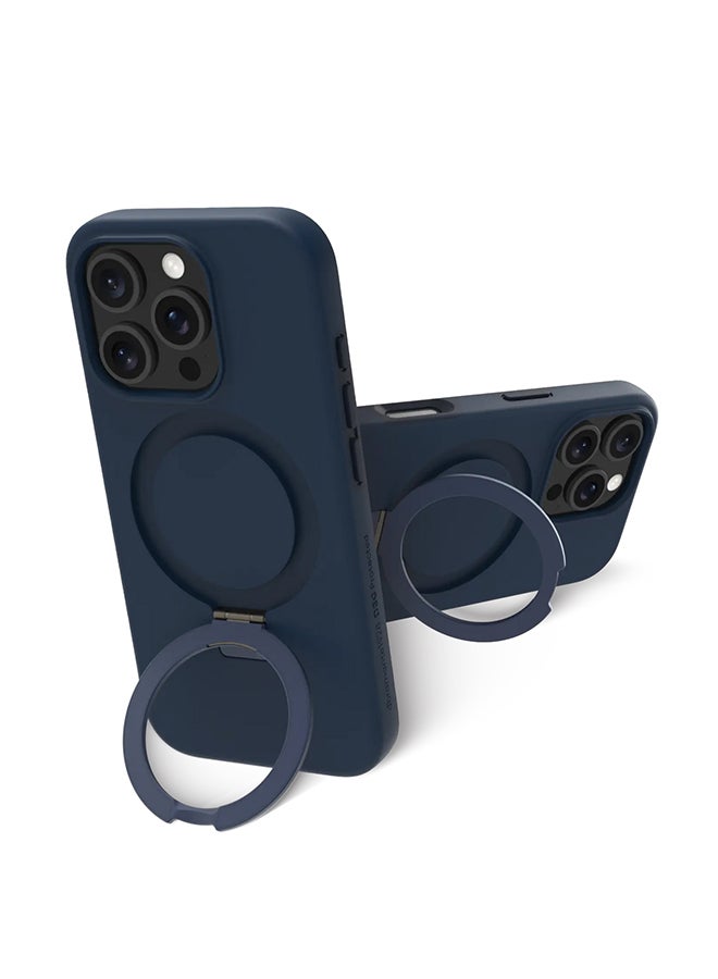 DBRAMANTE1928 Iceland Ultra D30 Magsafe Kickstand Iphone 16 Pro Case Blue - Image 2