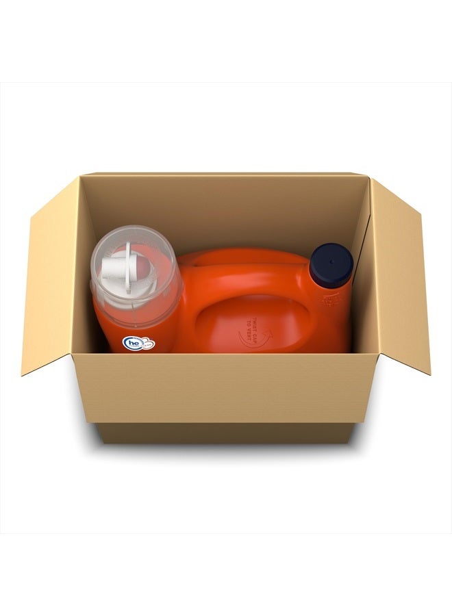 Tide منظف الغسيل السائل داوني بلس من إبريل فريش، متوافق مع HE، 94 غسلة، 132 أونصة سائلة - Image 4