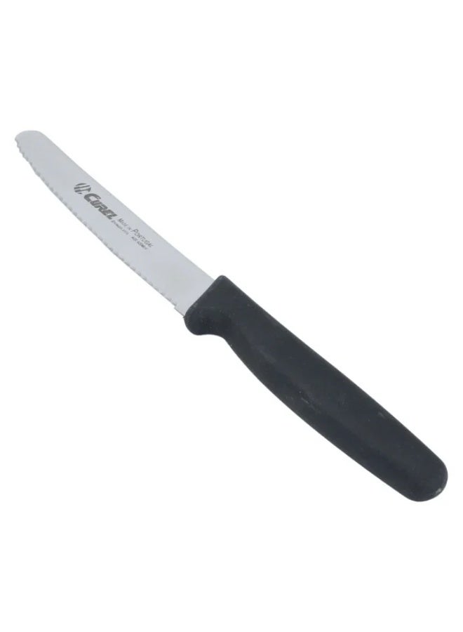 Curel steel knife, size 10 cm - black - Image 2