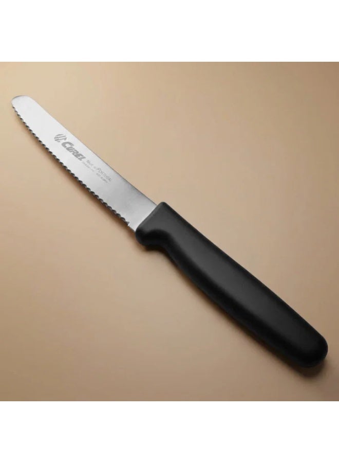 Curel steel knife, size 10 cm - black - Image 1