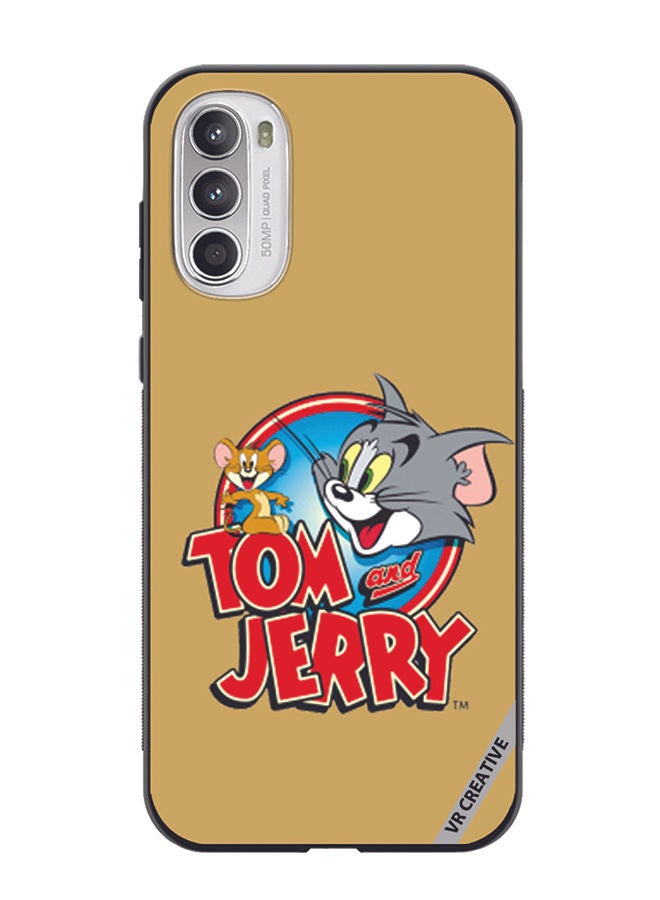 VR CREATIVE Protective Case Cover For Motorola Moto G82 Tom And Jerry Design Multicolour - Image 1