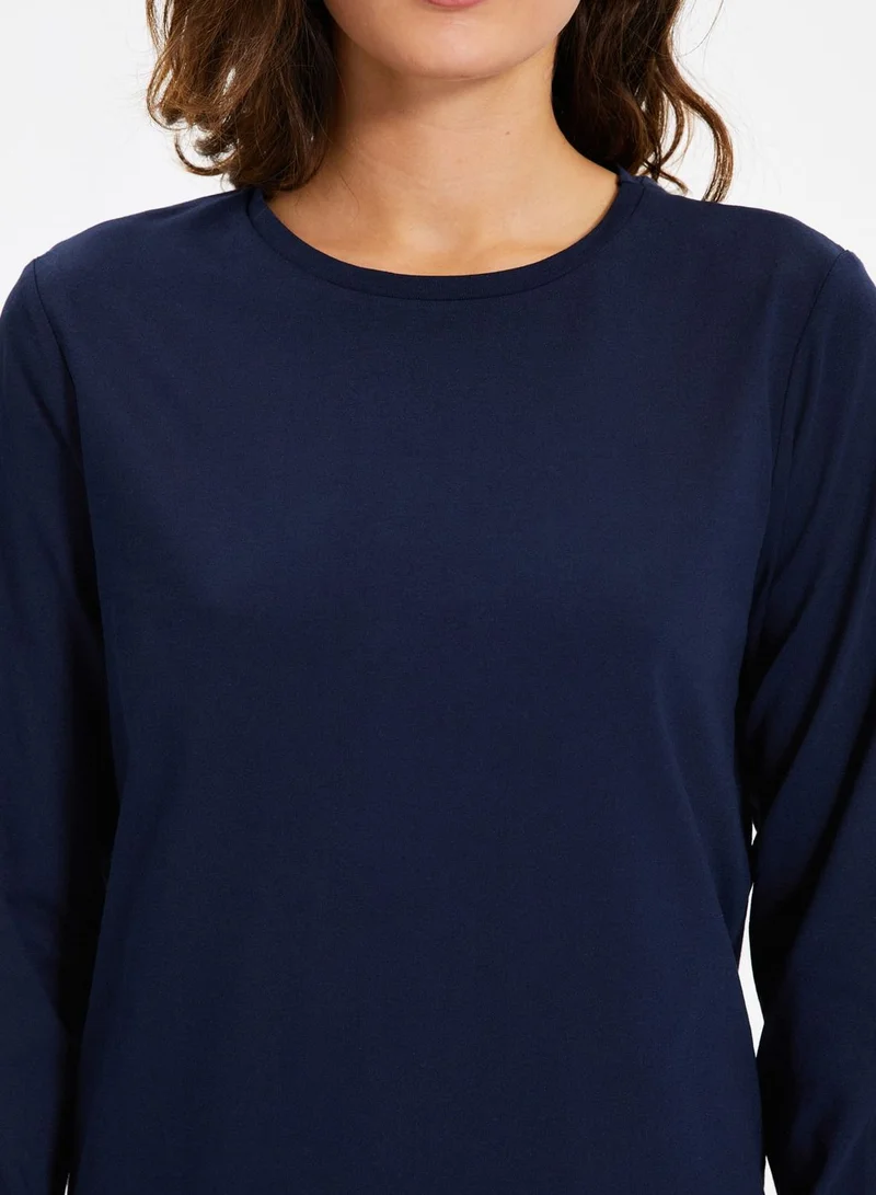 trendyol 2-Pack Round Neck Knitted T-Shirt