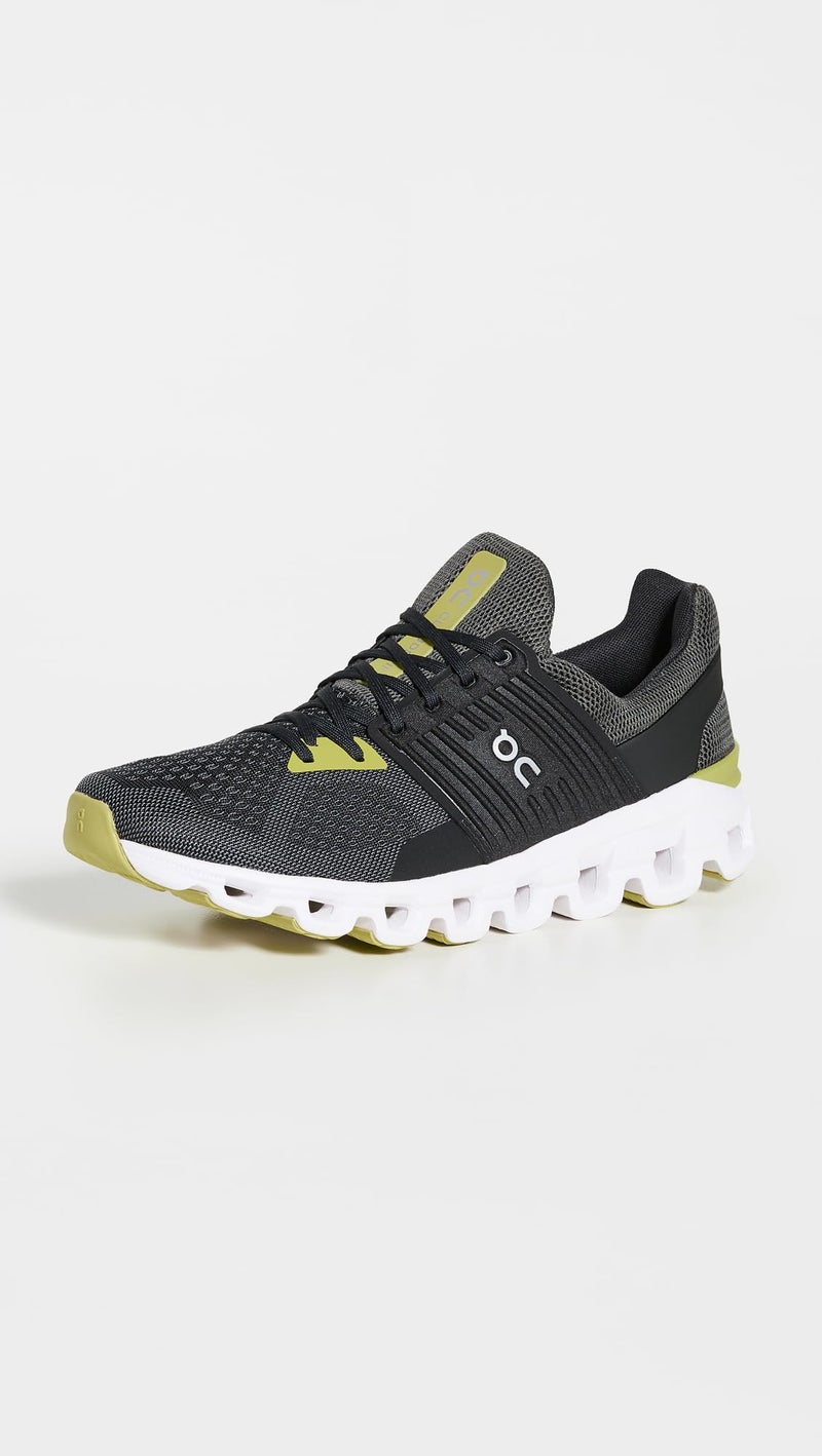 On Running Cloudswift Mens Shoes Size: 9, Color: Magnet/Citron - Image 2