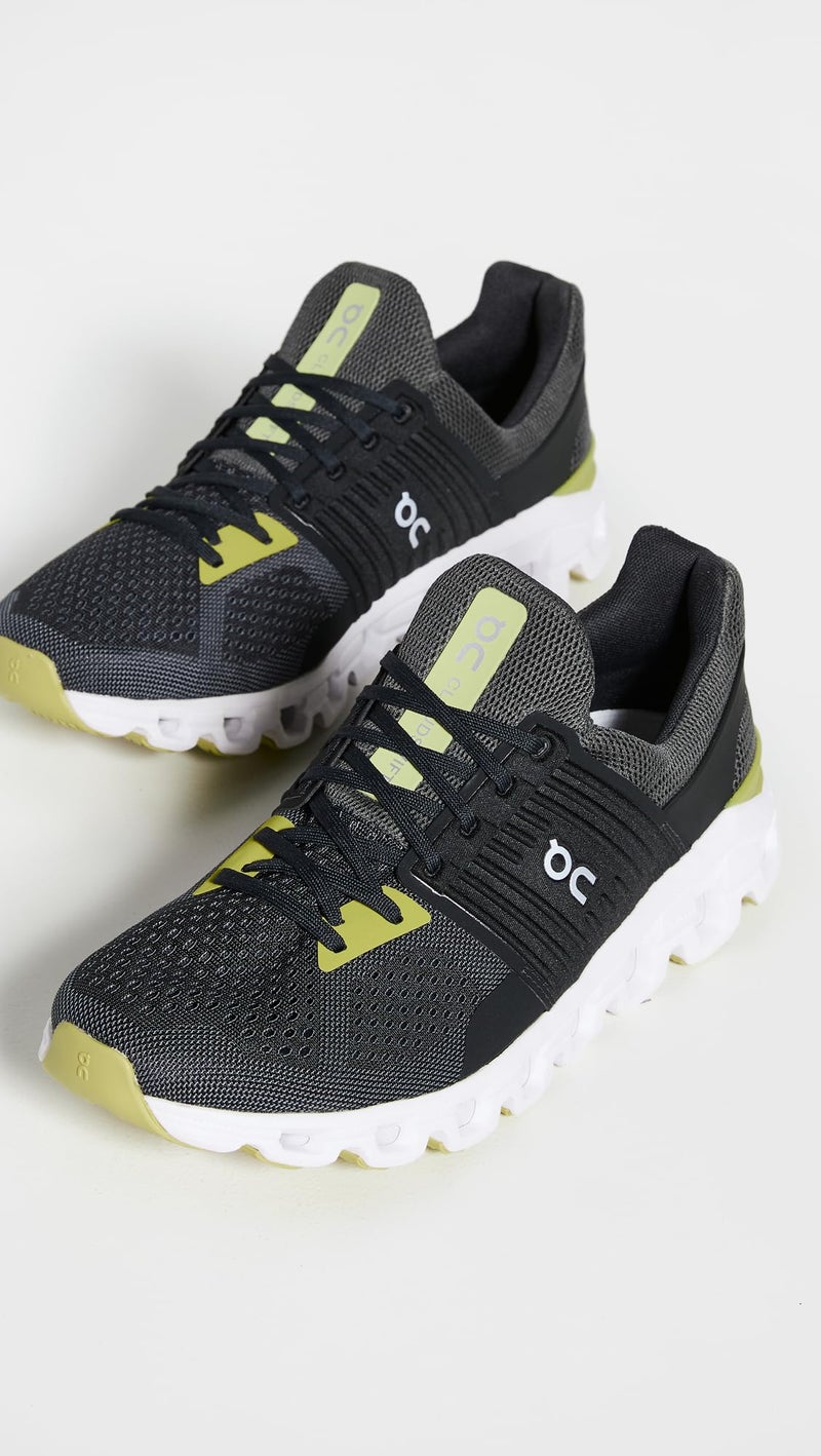 On Running Cloudswift Mens Shoes Size: 9, Color: Magnet/Citron - Image 3