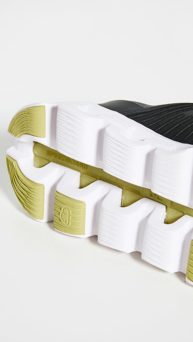 On Running Cloudswift Mens Shoes Size: 9, Color: Magnet/Citron - Image 4