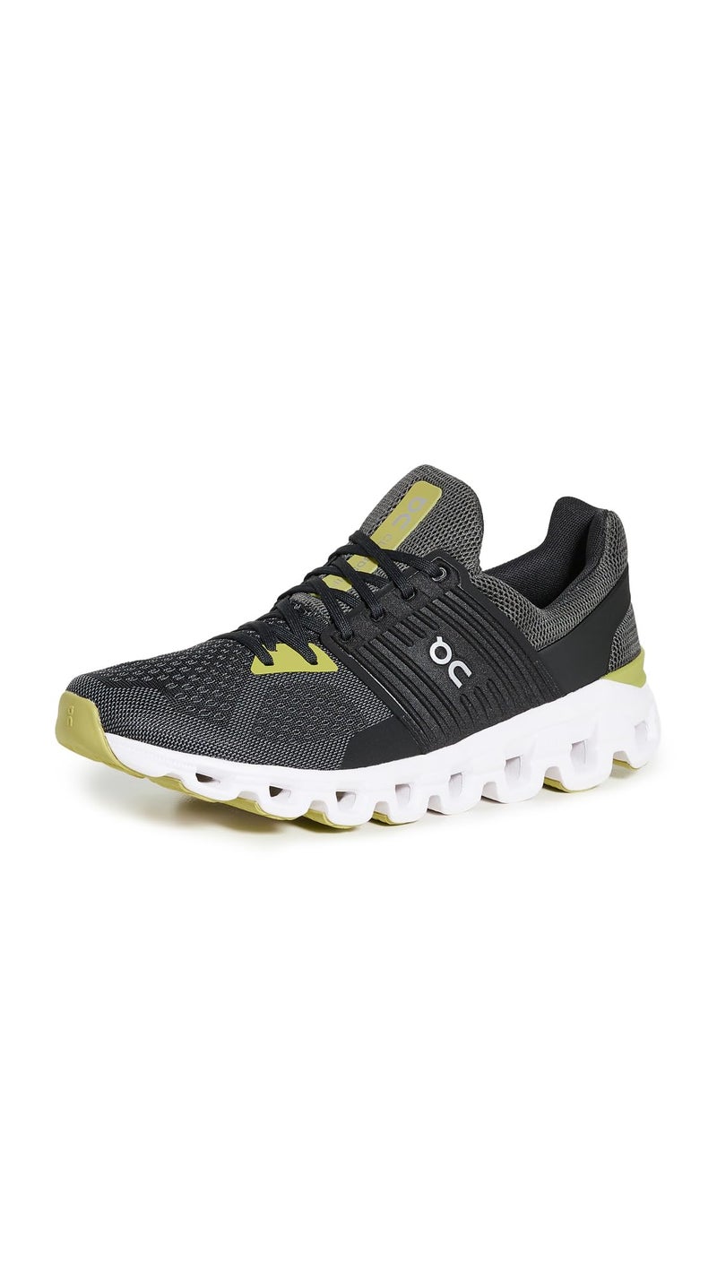 On Running Cloudswift Mens Shoes Size: 9, Color: Magnet/Citron - Image 1
