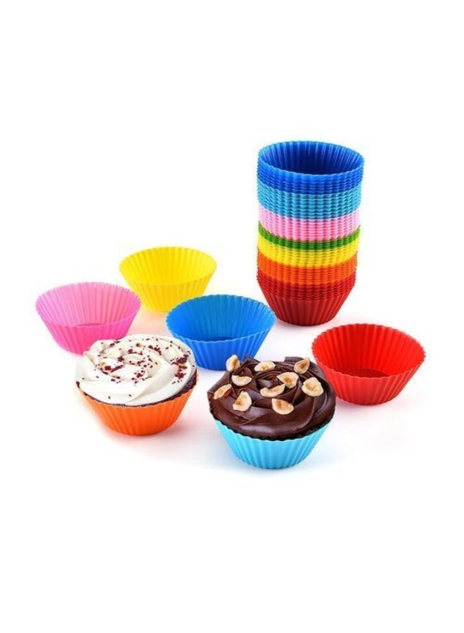 6-piece silicone cupcake mold - Image 1