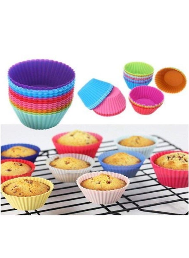 6-piece silicone cupcake mold - Image 2