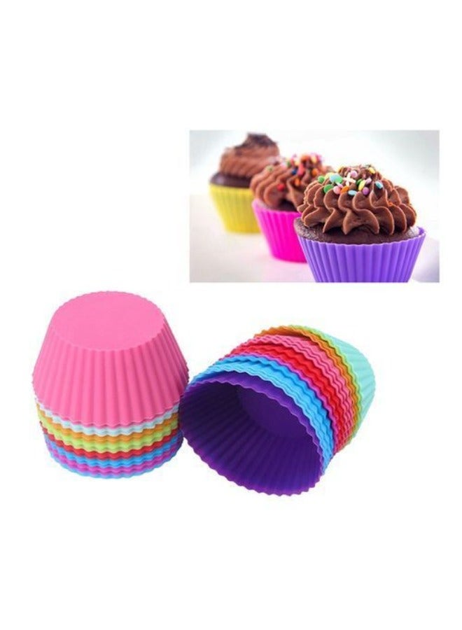 6-piece silicone cupcake mold - Image 3