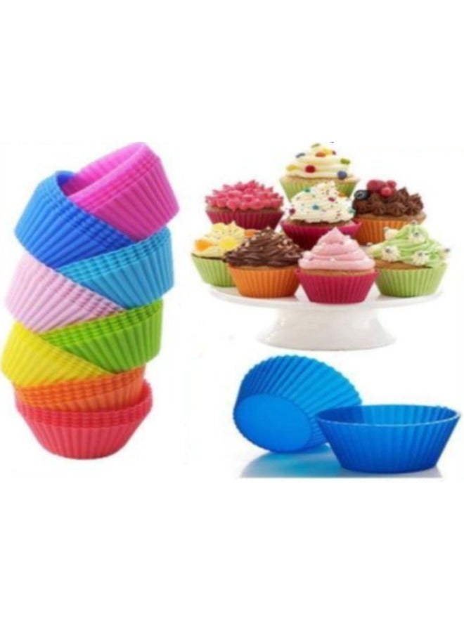6-piece silicone cupcake mold - Image 5