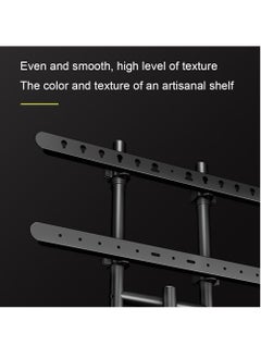 HILLPORT Easel TV Stand with Steel Tripod Base for 42-86 inch Screens, Portable Height Adjustable TV Mount Stand for Bedroom, Living Room, Studio-Black  - Image 3