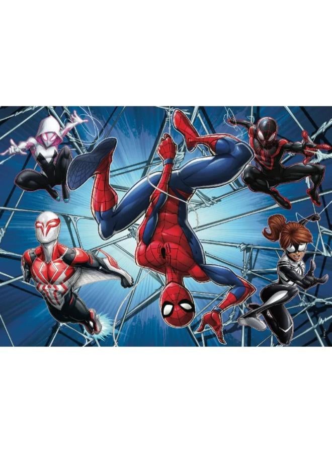 Lisciani Marvel Spiderman Double-Face Puzzle - 60 Pieces - Image 2
