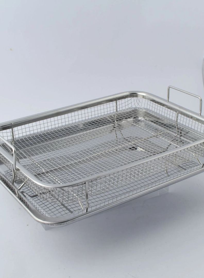 صنية تحمير وتصفية الزيت 2*1 – للفرن والتحمير والتقديم – الطهي الصحي والمقرمش (SC) - Image 1