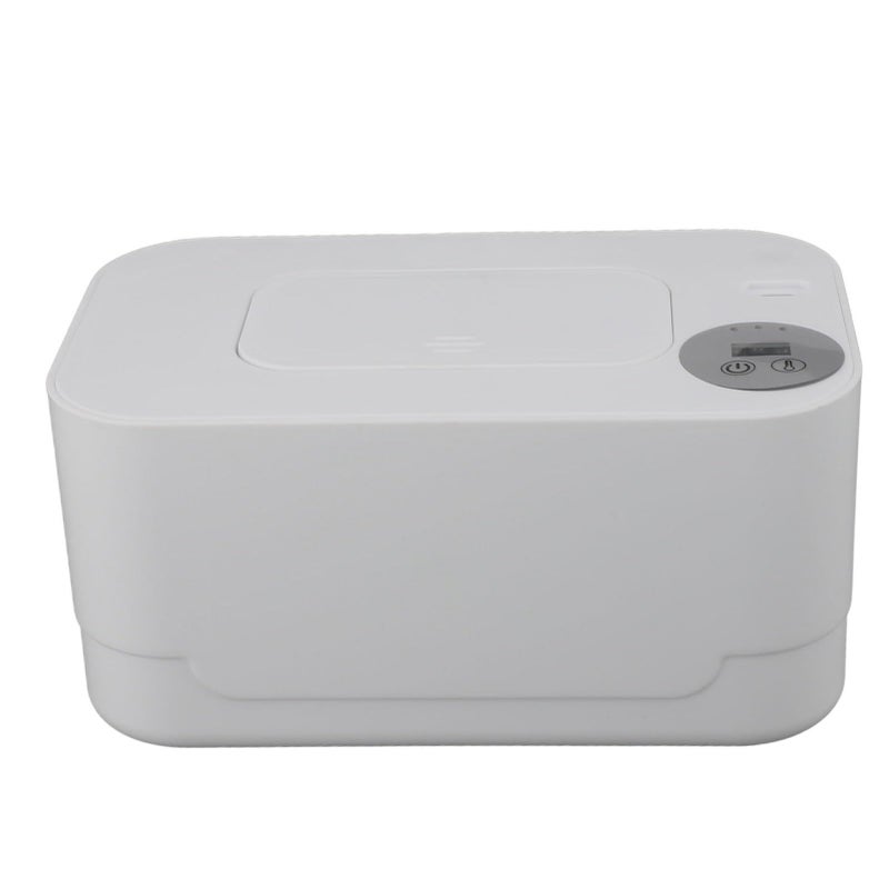 Portable Wipes Warmer With Temperature Control Night Light USB Rechargeable White - Image 2